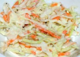 Koolsla met limoenmayonaise