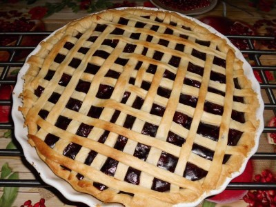 Kriekenvlaai (Op z'n Grieks)