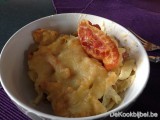 Macaroni 3 kazen en pancetta