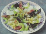 Rauwe makreel salade