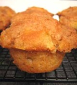 Muffins met appel en banaan