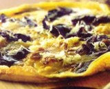 Omelet met tomme en bospaddestoelen