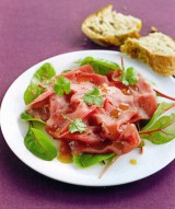 Oosterse rundercarpaccio