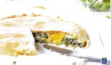 Paastaart met spinazie, ricotta en ei