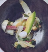 Asperges, paling en guacamole