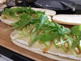 Panini met brie en appel