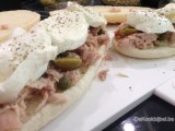 Panini met tonijn en mozzarella