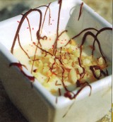 Panna cotta met perzik