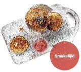 Minipannenkoekjes met rabarbercompote en lavendel