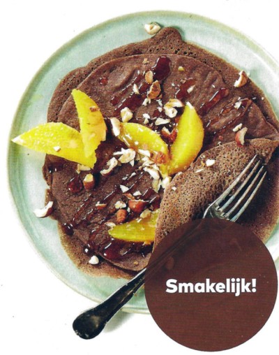 Pannekoeken met sinaasappelslaatje (Glutenvrij)