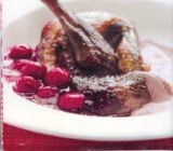 Parelhoen met kriek