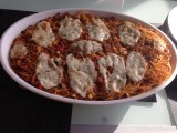 Pasta ovenschotel met feta en mozzarella