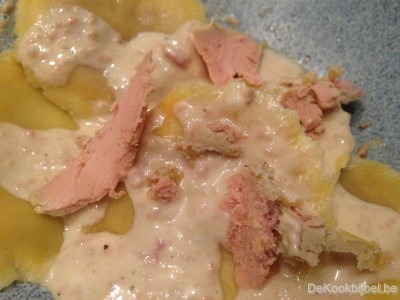 Pasta Foie gras