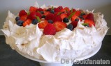 Pavlova met rood fruit