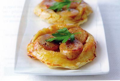 Tarte tatin met witte pens en zure appeltjes Tarte tatin met witte pens en zure appeltjes