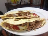 Piadina met tonno en fagioli