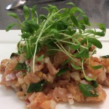 Pikante zalmsalade