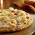 Pizza met scampi’s, boursin en venkel