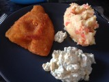 Pladijs cordonbleu, Tartaar, Wortelpuree