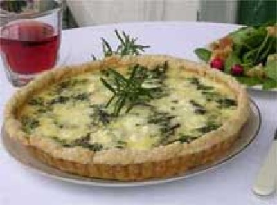 Groentetaart met feta