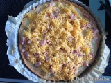 Quiche witloof, ham en cheddar