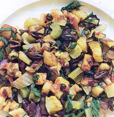 Siciliaanse ratatouille Siciliaanse ratatouille