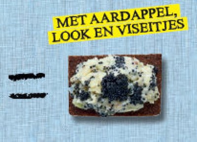 Rillettes van gerookte forel, aardappel en knoflook