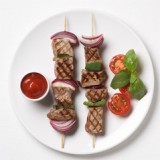 Rundbrochette met paprika
