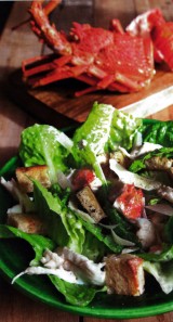 Caesersalade met langoest
