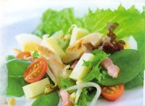 Salade met kip en Maredsous