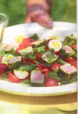 Eigenzinnige salade Niçoise