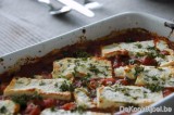 Garidhes Saganaki (Gegratineerde scampi)