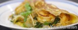 Omeletten met scampi op Oosterse wijze
