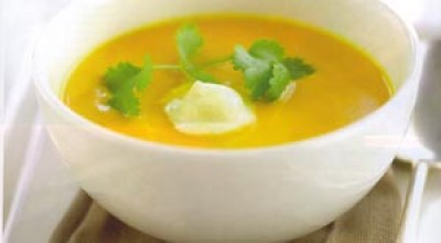 Pompoensoep met curry Pompoensoep met curry