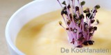 Velouté van rapen met esdoornsiroop 