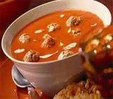 Tomatensoep met (super véél) balletjes