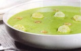 Vichyssoise met verse kruidenkaas