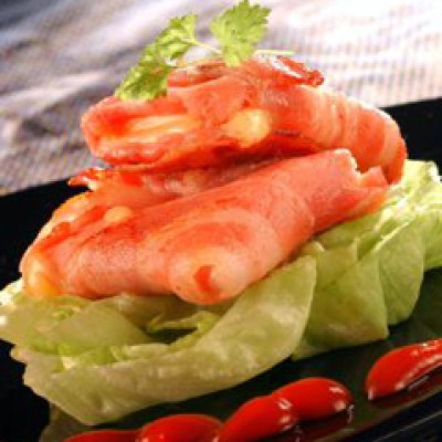 Gourmet spekflapjes met Oud-Brugge Gourmet spekflapjes met Oud-Brugge