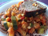Pasta, Spelt, Ratatouille, Vleesbrood
