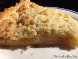 Bladerdeeg appeltaart met crumble