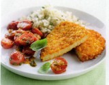 Tijmrijst en zuiderse tomatensaus met Alpro filets