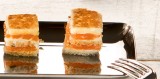 Kubus toastjes met gerookte zalm