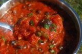 Italiaanse tomatensaus Putanesca