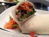 Tortilla met tonijn en fijne groentjes