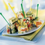 Kleurrijke tortilla