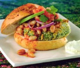 Tuinboonburgers met salsa