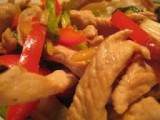 Wok van varkensvlees