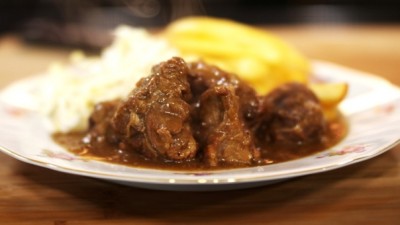 Varkenswangetjes met Rodenbach