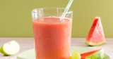  Watermeloen, appel, witte druiven smoothie  