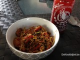 Kip in de wok met groenten